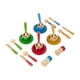 thumbnail image 2 of Play de madera platos y platos, juego de accesorios de cocina, tazas de té jugar juguetes de cocina juego de cocina para niños regalo de cumpleaños, 2 of 9