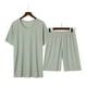thumbnail image 1 of Conjunto de ropa de dormir corta para hombre, pijama de seda helada para hombre, pijama de verano de seda helada para hombre, conjunto de pijama de seda helada para hombre, calidad profesional, 1 of 9
