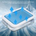 thumbnail image 4 of Ice Cream Roll Maker, 304 Stainless Steel Versatile Flat  Ice Cream Maker  for Frozen Yogurt 17.5x22cm / 6.9x8.7in,21x26cm / 8.3x10.2in, 4 of 7