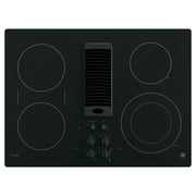 Ge Profile Pp9830 30" Wide 4 Burner Electric Cooktop - Black