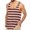 Red, variant on jsaierl Men's Summer Knit Striped Vest Blouses Sleeveless Slim Knit Sweater Tank Tops Casual Vacation Pullover T-shirt