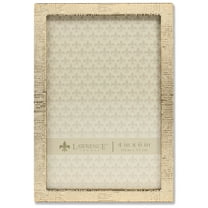 GOLD LINEN Pattern frame by Lawrence Frames - 4x6
