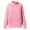 Pink, variant on HomeDM Boys Girls Sweatshirts Turtleneck Long Sleeve with Pockets Solid Color Fall Casual Pullover Tops