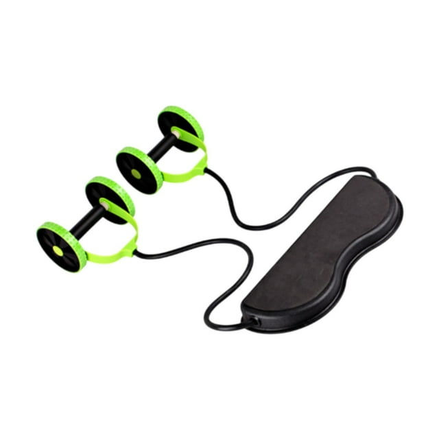 AB Roller Equipo de entrenamiento de la rueda abdominal con equipo de entrenamiento de banda elástica AB Core Train for Fitness Home Gym