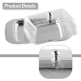 thumbnail image 3 of Mlless Stainless Steel Butter Dish with Clear Plastic and Stainless Steel Lid for Kitchen Storage, 3 of 6