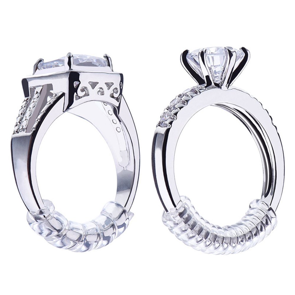 Redcolourful Clear Ring Adjuster for Loose Rings 3mm Ring Size