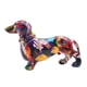 thumbnail image 2 of Estatua coleccionable de resina con forma de perro salchicha para chimenea, dormitorio u oficina. Estilo D, 2 of 9