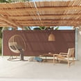 thumbnail image 1 of vidaXL Patio Retractable Side Awning 200x600 cm Brown, 1 of 5