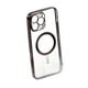 thumbnail image 2 of Funda protectora magnética Nikou para iPhone 13 Pro Max TPU a prueba de golpes Marco negro transparente, 2 of 10