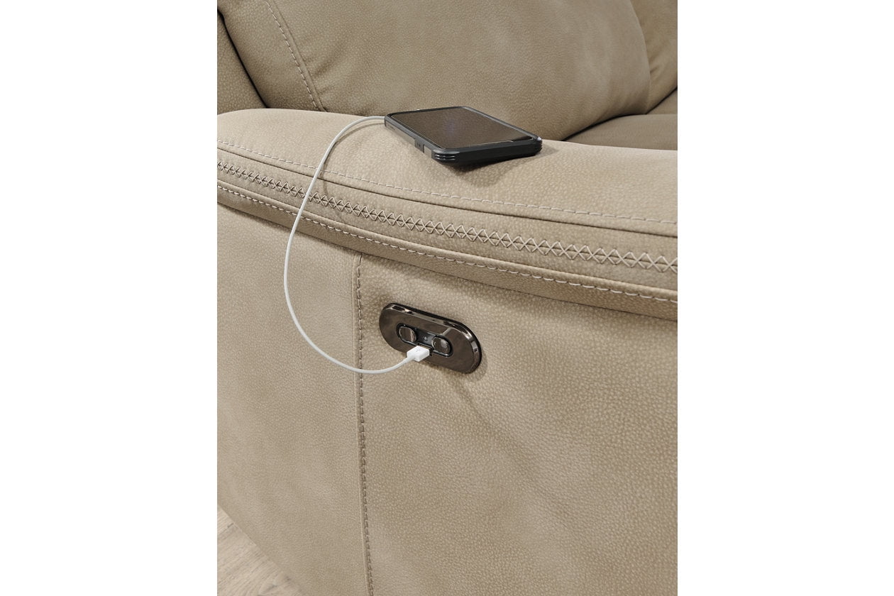 Signature Design by Ashley Next-Gen DuraPella Sand Power Recliner