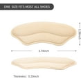 thumbnail image 4 of Heel Grips Liner for Loose Shoes, 2 Pairs Heel Cushions Inserts Pads Snugs for Shoe Too Big Women Men, Half Size Liner Improved Shoe Fit and Comfort, Prevent Heel Slip and, 4 of 5