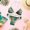 thumbnail image 6 of Note Detachable Sponge Adjustable Strap Bikini Set 2-Pack Swimwear Swimsuit.SceneManagement Beach Pool Party Vacation., 6 of 6