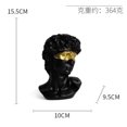 thumbnail image 3 of Nuevo diseño de estilo nórdico David con los ojos vendados, escultura dorada para restaurante, sala de estar, resina decorativa Sincero Hogar, 3 of 6