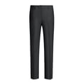 thumbnail image 4 of Traje con cuello levantado y botones blancos, traje de dos piezas para hombre (chaquetaquetaqueta + pantalones), trajes Zhongshan de estilo chino para hombre, azul, gris, negro 4XL, 4 of 5