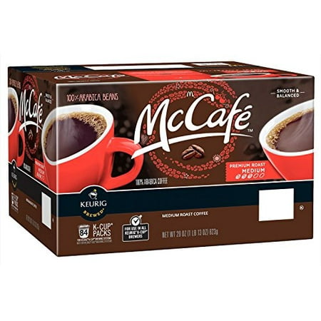 McCafé Premium Roast Coffee, K-Cups (84 ct.) best  by date: 2025/01/29