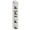Greige, variant on Hzuaneri 10-Tier Vertical Shoe Rack, Tall Shoe Organizer with 2 Hooks, Wooden Shoe Tower for Entryway, Hallway, Closet Space Saving, Free Standing, Rustic Brown