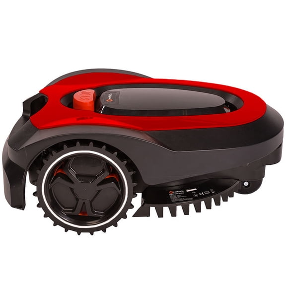 MowRo RM18-RED 28V Robot Lawn Mower with Install Kit and 2.0Ah Battery