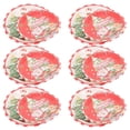 thumbnail image 2 of 1 Set 20Pcs Christmas Theme Party Paper Plates Disposable Plate (Assorted Color), 2 of 2