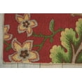 thumbnail image 4 of Waverly Global Awakening "Imperial Dress" Garnet Area Rug by Nourison WGA01 5' x 7', 4 of 4