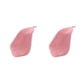 thumbnail image 2 of Cateissary Toallas de pañuelo suaves y absorbentes para todos los días, toalla de mano de cocina ligera para colgar en la pared, color rosa Rosa 2Conjunto, 2 of 6