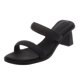 thumbnail image 1 of Sandalias de tacón grueso con dos correas y puntera abierta zapatos de vestir de moda para mujer, 1 of 9