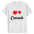 thumbnail image 3 of Xdegoge July First Canada Day Tshirt for Men Classic Fit Crew Neck Short Sleeve Twin Maple Leaf Graphic Tops Casual Summer Holiday Celebration Patriotic Festival Tee, 3 of 4