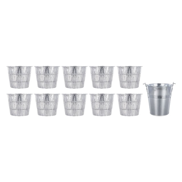 Seau à Graisse en Papier D\'aluminium pour Gril à Granules Bbq Doublé, Bbq Extérieur pour Traeger, Neuf