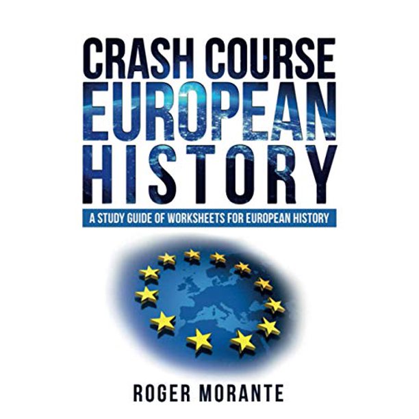 crash course european history a study guide of worksheets for european history paperback walmart com