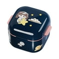 thumbnail image 3 of Orthodontic Box Aligner Case Compact Tooth Storage Container Teeth Storage Boxes Square Blue, 3 of 6