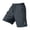 Dark Gray, variant on Mens Running Shorts with Zipper Pockets Summer Lightweight Shorts for Training, Sporty Free Movement Shorts
