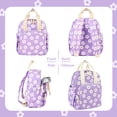 thumbnail image 4 of Inadays Corduroy Backpack for Aged 2-4 Cute backpack 12" Backpacks Daycare Bags Kawaii School Bookbag, 4 of 8