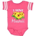 thumbnail image 3 of Inktastic I Love Hawaii Hibiscus Flowers Boys or Girls Baby Bodysuit, 3 of 5
