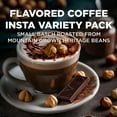 thumbnail image 4 of Maud's Flavored Instant Coffee Variety Pack, 24 ct, Caramel, Hazelnut, Raspberry, Vanilla, 100% Arabica Coffee, Medium Roast, Instant Hot or Iced Coffee - Just add water, 4 of 7