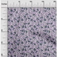 thumbnail image 2 of oneOone Silk Tabby Lavender Fabric Floral Dress Material Fabric Print Fabric By The Yard 42 Inch Wide, 2 of 5