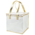 thumbnail image 1 of Miangastore 1pc Cake Packing Bag Insulated Thermal Food Storage Bag Portable Handheld Bag, 1 of 9