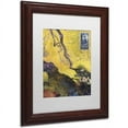 thumbnail image 2 of Trademark Fine Art '124 Golden Bough' Canvas Art by Nick Bantock, White Matte, Wood Frame, 2 of 4