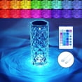 thumbnail image 1 of Lámpara de cristal TANGJMXG Luz nocturna 16 colores recargable para dormitorio Sala de estar Decoración, 1 of 5