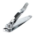 thumbnail image 2 of Silver Tone Metal Slanted Edge Foot Nail Fingernail Clipper Cutter Manicure Pedicure Tool, 2 of 4