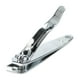 thumbnail image 2 of Silver Tone Metal Slanted Edge Foot Nail Fingernail Clipper Cutter Manicure Pedicure Tool, 2 of 4