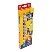 Crayola Quick Dry Paint Sticks, 12 Ct, Washable Paint Set for Kids, Back to School Supplies for Teachers, Arts and Crafts Supplies, Classroom Must Haves, Gift, Ages 3+
