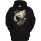 thumbnail image 1 of Sudadera Negra Abuelo Gohan Nieto Goku F Effect, 1 of 6