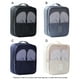 thumbnail image 2 of Qarigey Bolsa de almacenamiento de zapatos, zapatillas de deporte, bolsa con cremallera a prueba de polvo y agujero de malla, organizador de soporte para Envolturas para manijas de equipaje Negro Qarigey AP012004-01, 2 of 6