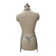thumbnail image 2 of Mucalis Green Floral Apron for Women with 2 Pockets Bib Apron Adjustable Apron for Kitchen Cooking Baking Gardening, 2 of 5