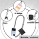 thumbnail image 3 of Correa de teléfono con cartera XANGNIER ajustable antirrobo negra, 3 of 7