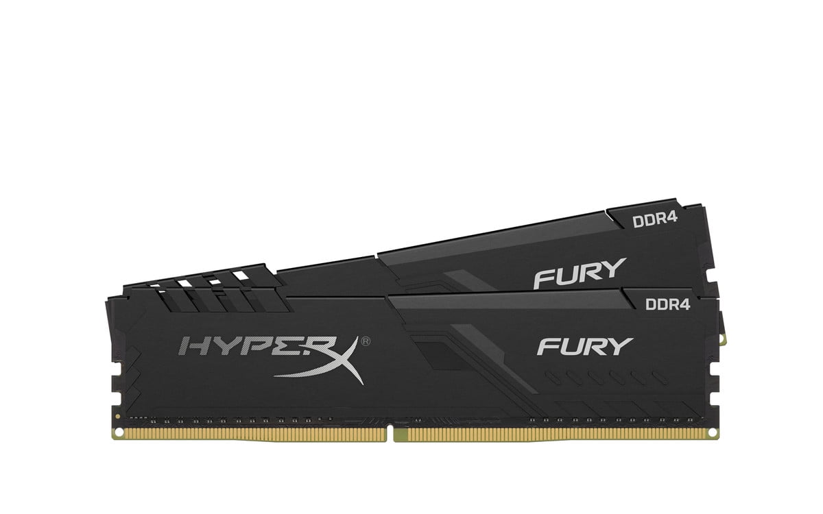 HyperX Fury 16GB 3200MHz DDR4 DIMM of 1Rx8 Black - Walmart.com