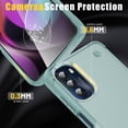 thumbnail image 2 of JTCASES for Motorola Moto G (2022)  Case, Foldable Kickstand Heavy Duty Protective Rugged Hybird Anti-slip Shockproof/Drop Resistant PC TPU Shell for Motorola Moto G (2022), Green, 2 of 7