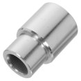thumbnail image 1 of OUNONA Plated Silver Bottle Jack Extension Adapter for Car Lifting Durable Metal Lift Height Extender, 1 of 7