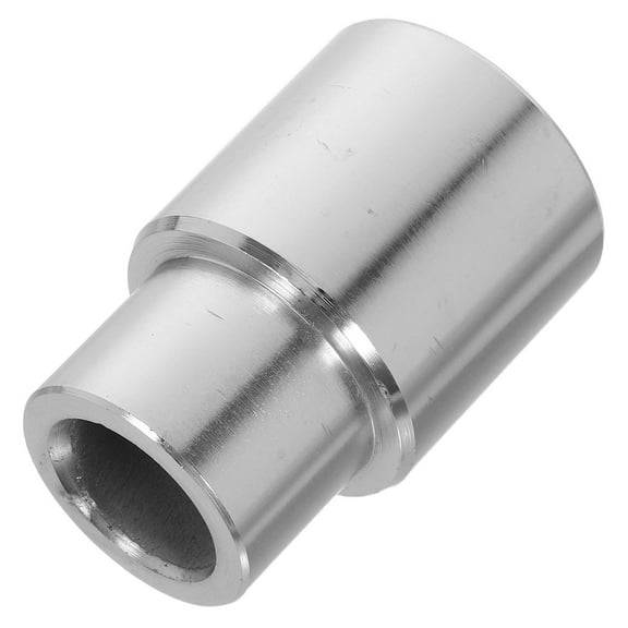 OUNONA Silver Bottle Jack Lift Extension Adapter for Vehicle Lifting with Durable Metal Construction