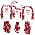 thumbnail image 4 of Nmnitkp Christmas Pajamas for Family Add Festive Atmosphere Christmas Family Matching Pajamas Christmas Pjs Holiday Nightwear Sleepwear Sets Long Sleeve Pjs, 4 of 5