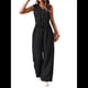 thumbnail image 1 of Conjuntos de 2 Piezas para Mujer: Chaleco de , Conjuntos Casuales Elegantes, Pantalones de Pierna , Trajes. Negro XL, 1 of 7